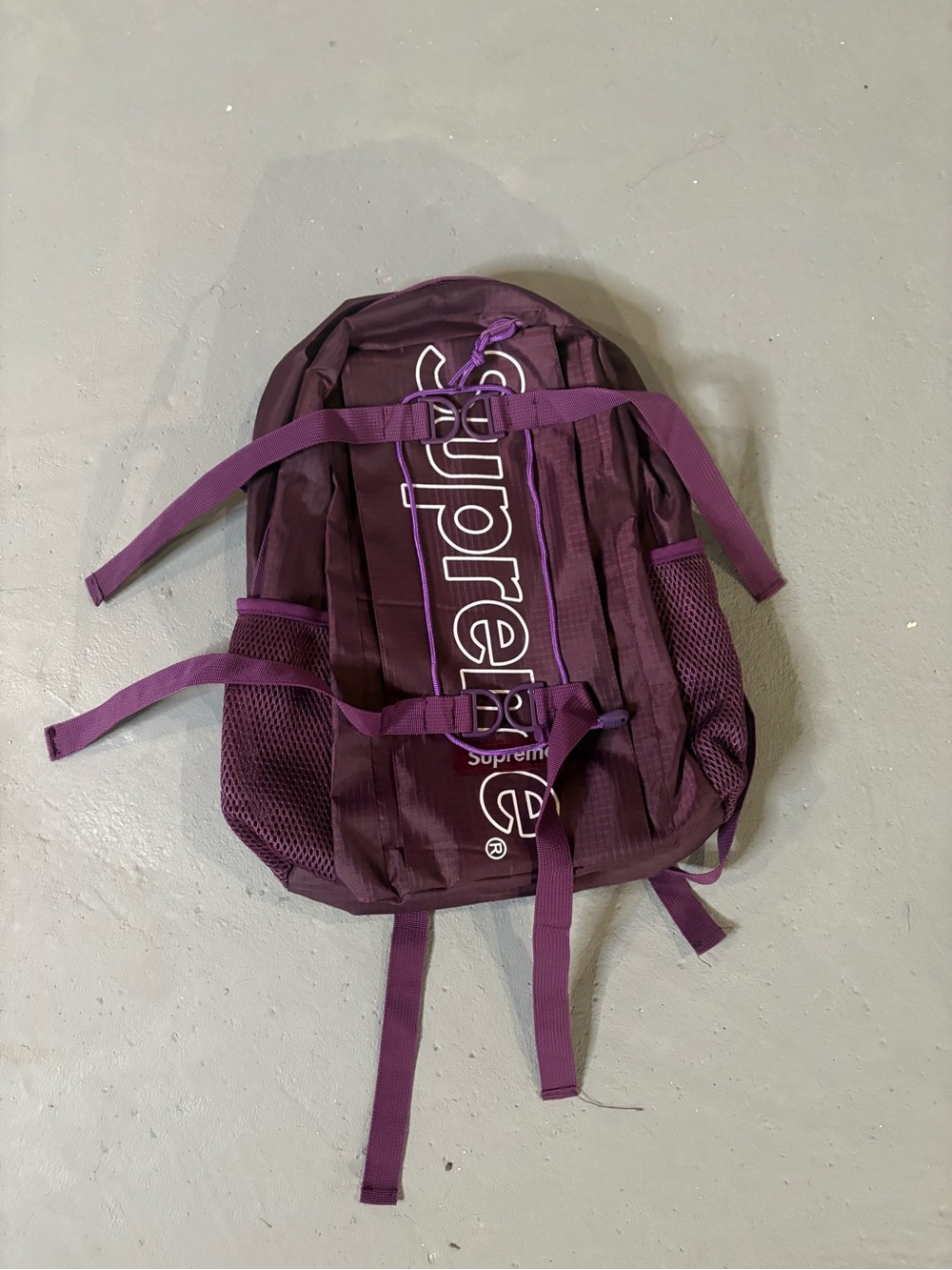 Purple Supreme Backpack